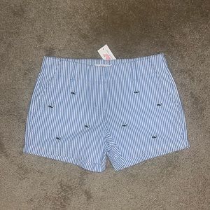 Vineyard Vines Seersucker Shorts Size 6 NEW W TAGS